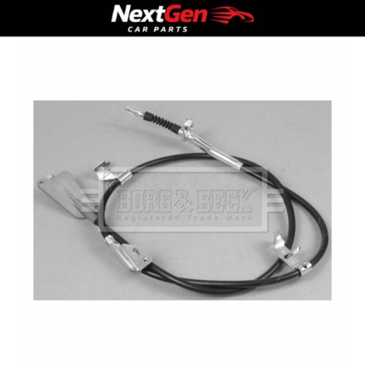 Borg & Beck Brake Cable Rh Rear for Nissan Primera P12 02-