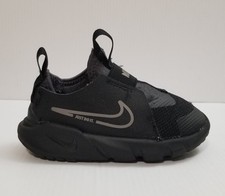 Nike Toddler Flex Runner DJ6039-001 Black/Flat Pewter Anthracite Kids Size 8c