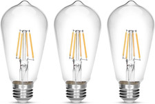 LED Edison Bulb 4W,Antique 40W Vintage Edison Bulb,E26 Light Bulb Non Dimmable L