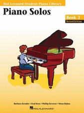 Piano Solos Book 3 Hal Leonard Student Piano Library Easy Sheet Music