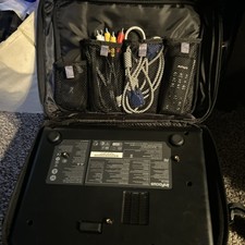 InFocus IN2116 DLP Projector VGA HDMI LAN LitePort w Cables  HDMI to VGA Works
