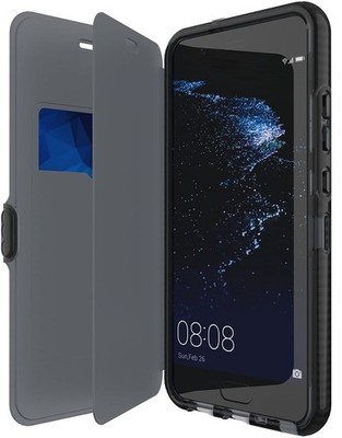 Tech21 EVO Wallet Cover 3m Aufprall-Schutz Hülle Klapp-Tasche Bag für Huawei P10