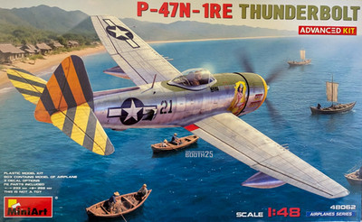 MiniArt 48062 -  1:48  P-47N-1RE Thunderbolt. Advanced Kit