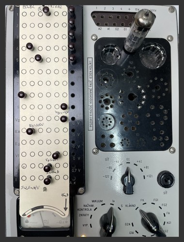 1 tube à vide audio Telefunken ECL82 6BM8 test BON triode diamant pentode faisceau - Photo 8/9