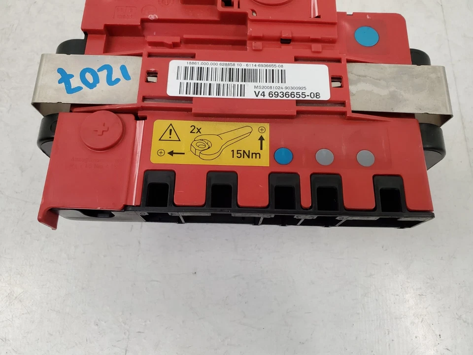 ✅ 06-13 BMW E92 E93 bateria junção de chumbo distribuição caixa de fusíveis tensão - Imagem 4 de 4