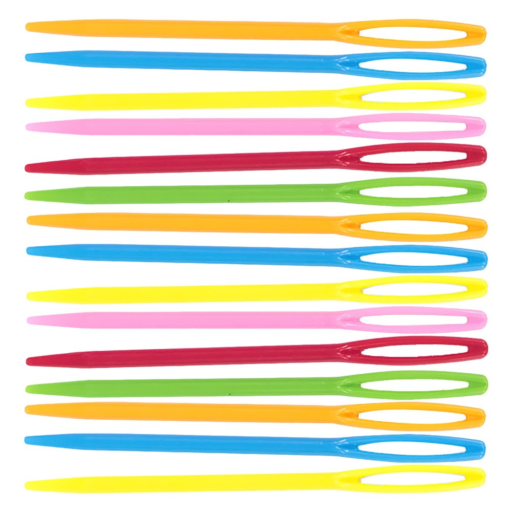 40Pcs Safe Sewing Needles Large Eye Needles for Crochet Handmade Crafts US