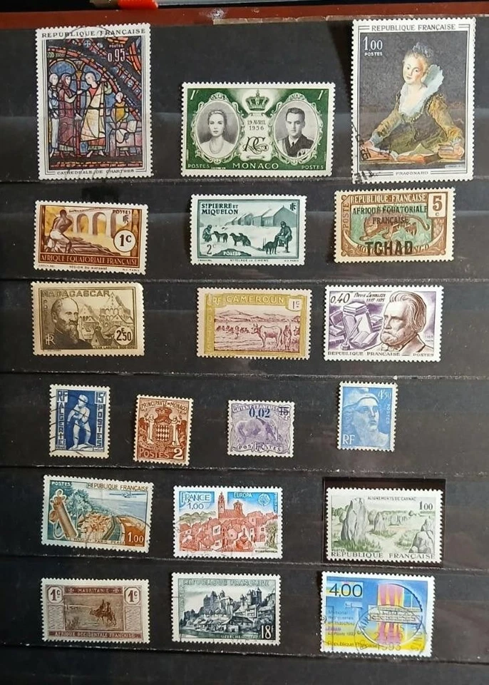 Great Stamp Collection From France Most Colonies & Monaco, Many VF Mint Stamps - Image 2 of 4
