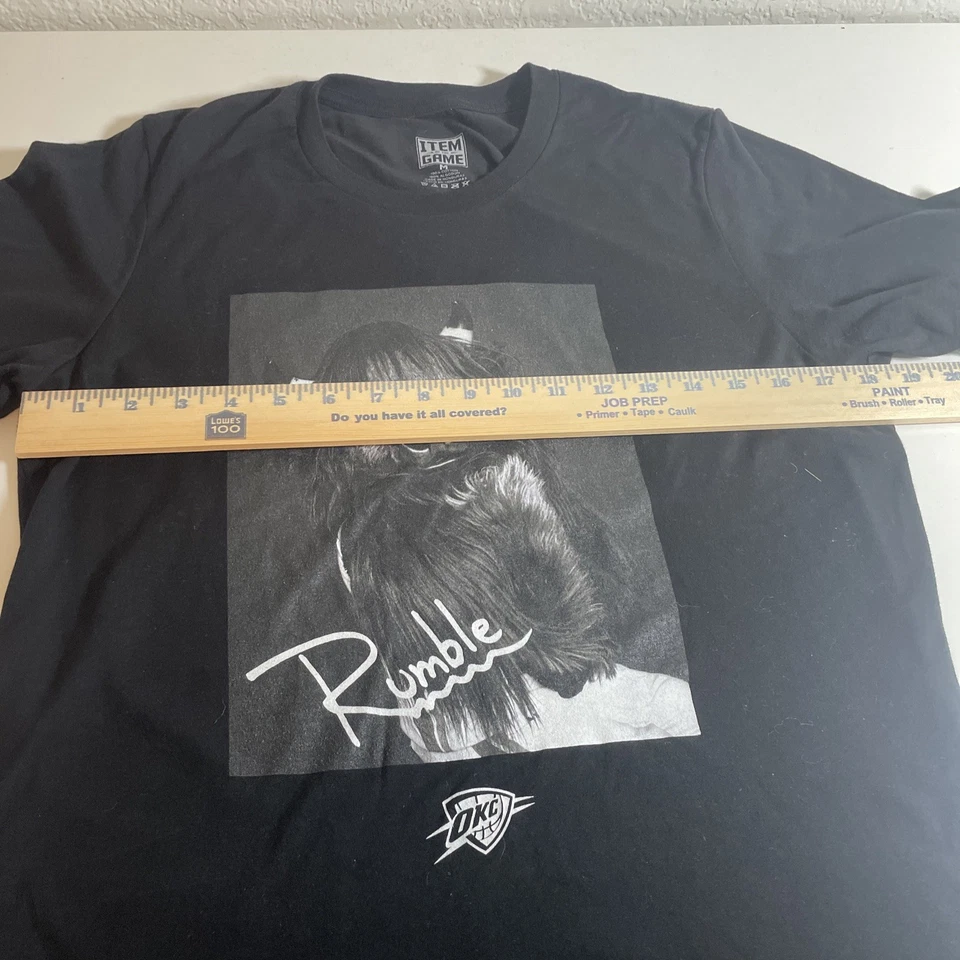OKLAHOMA CITY THUNDER RUMBLE PORTRAIT T-SHIRT youth Medium - Image 3 of 4