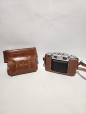 Vintage Ansco Super Regent 35mm Folding Camera With Case