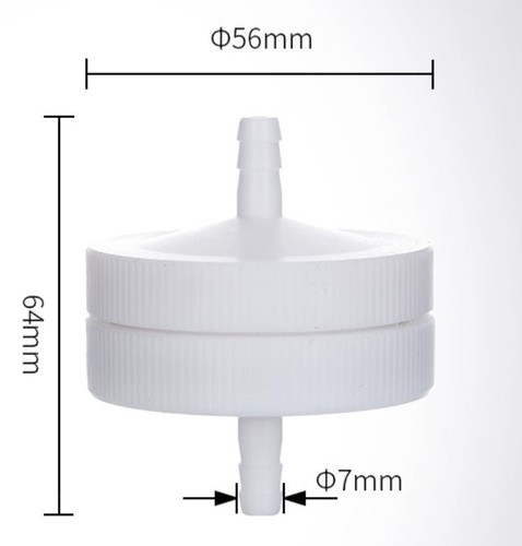 Filter Membrane Holder PTFE 13-90mm Detachable Acid Alkali Gas Resistant - Afbeelding 24 van 31