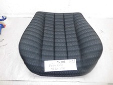 Sitzlehne Rückenlehne Sitz Stoff schwarz links Sitzwange ok  W201 Mercedes