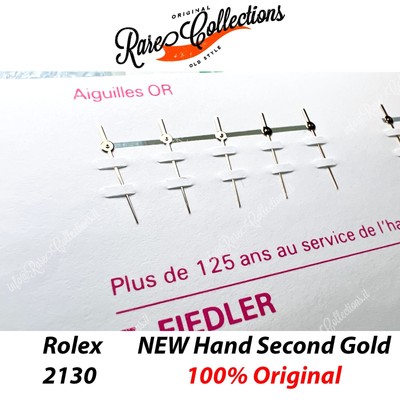 NEU X1 Lancetta SECONDI Rolex 2135 69173 69174 69178 No Lume Oro Gold DateJust.