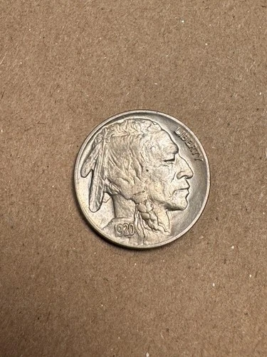 1920-P Buffalo Nickel Choice Original Full Horn Uncirculated