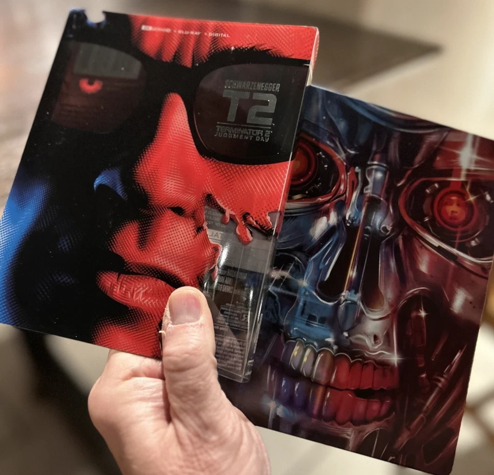 TERMINATOR 2:JUDGMENT DAY  4K Ultra HD BEST BUY EXCLUSIVE STEELBOOK -OOP - Image 2 of 3