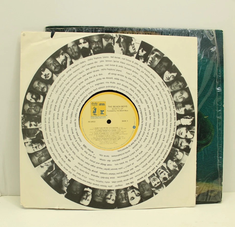 The Beach Boys Surf's Up LP 1971 Brother Records RS 6453 Foto 3 de 4