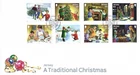 2017 Jersey Christmas. A Traditional Christmas First Day Cover