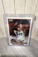 2023 Topps Chrome - Rookie Autographs Bryce Johnson #RA-BJ (AU, RC) BB3