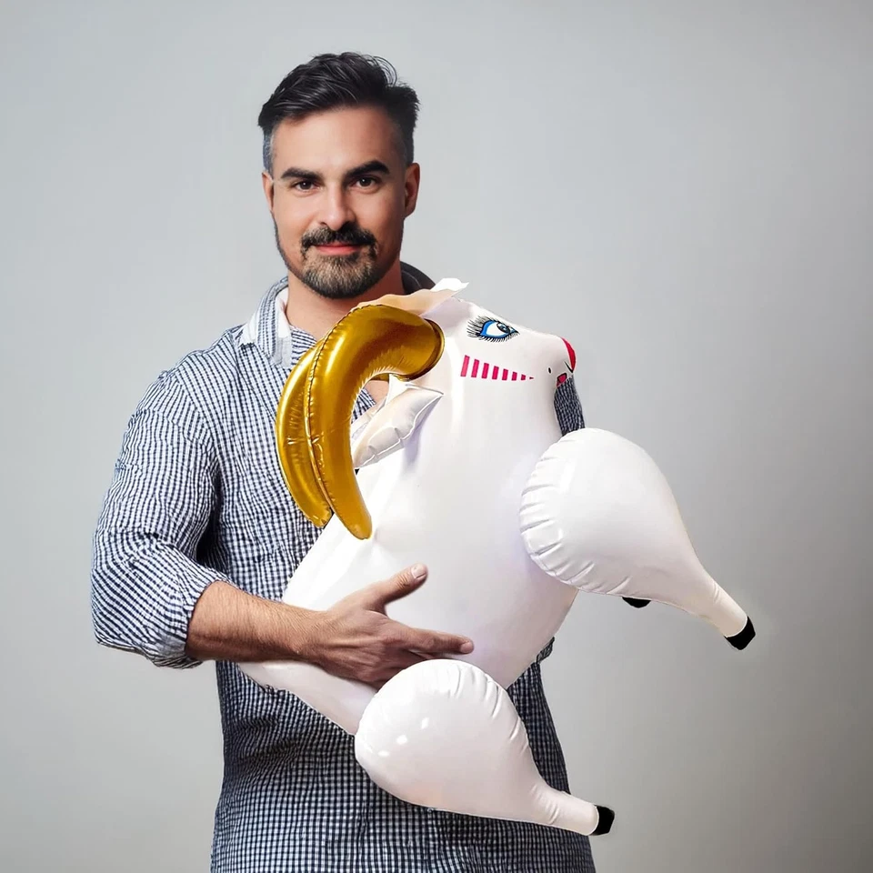 Inflatable Sheep | Blow-Up Sheep | Sheep Themed Party Supplies | Sheep Blow up I - Image 3 of 4