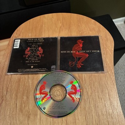 David Lee Roth A Little Aint Enough CD 1st US press jason becker van halen ain't