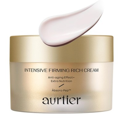 Intensive Firming Rich Cream, Anti-Aging Moisturizer with Collagen Peptides E...