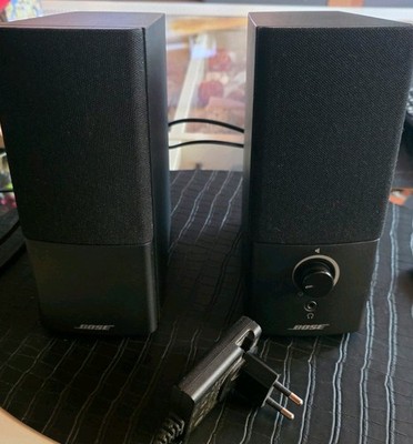 Bose Companion 2 Serie III PC-Lautsprecher 2.0 Schwarz, 3,5mm, Lautstärke