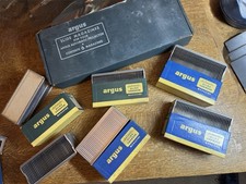 Vintage Argus Slide Magazines 6 Trays in Original Box, 216 total capacity 36ea