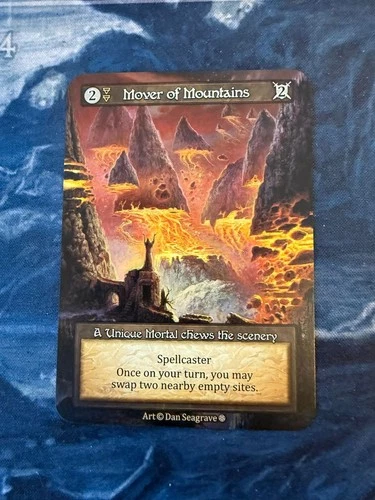 MOVER OF MOUNTAINS Unique - SORCERY CONTESTED REALM: GOTHIC  (2025)