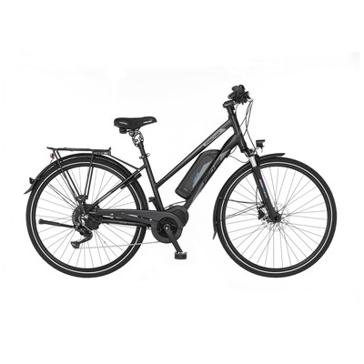 28'' Trekking E-Bike Damen FISCHER Viator ETD 1861.1 RH 49 cm 627 Wh 48V schwarz