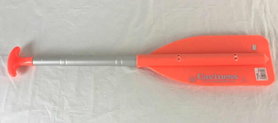 Caviness Telescoping Emergency Orange Plastic Paddle Aluminu