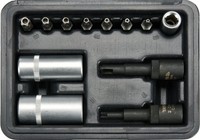 "Yato 1/4\" Klimaanlagen-Bit/SteckschlüSselsatz YT-12007"