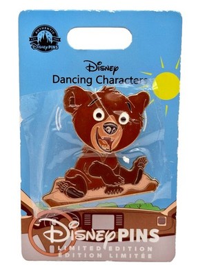 Disney Dancing Characters Series Pin 2023 Brother Bear Koda Bobblehead LE 4000
