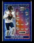 Caleb Williams 2024 Panini Contenders Optic Winning Ticket RC Blue 28/99