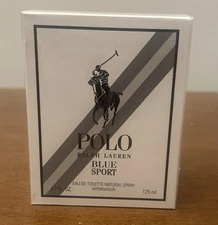 Ralph Lauren Polo Blue Sport Cologne Spray 4.2 oz 100ml New SEALED