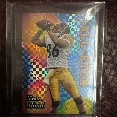 Hines Ward ~ 2024 Topps Chrome ~ X-fractor #CAE-HW All-Etch