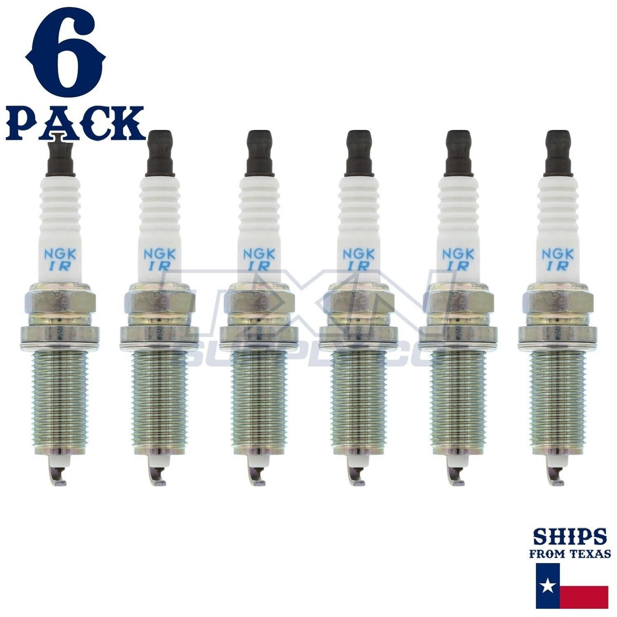 6 Pack NGK V-Power 92145 Spark Plugs LZFR5CI-11 | eBay