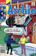Archie Canadian Price Variant #395 FN 1992 Stock Image
