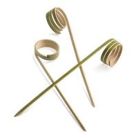 SpießE Appetizer Bambus Locken 12 Cm 100Pz Leone - Fingerfood Dekorationen