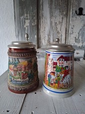 2 X Sammlerkrug (Bierkrug)  Vintage  Alt Schwarzwald