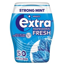 Extra Professional Fresh Kaugummi Strong Mint 50 Dragees Frische Atempflege
