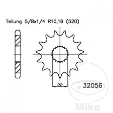 47354-kompatibel mit APRILIA RS 125 EXTREMA/REPLICA 31 CV, 23 KW 1CIL. MPA00 BAS