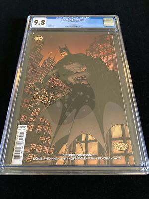 DC Comics 4/19 Detective Comics #999 John Byrne Variant Cover CGC 9.8