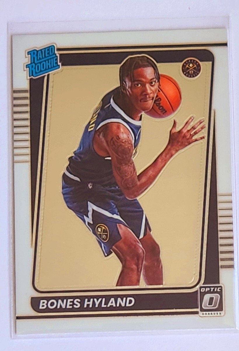 NBA DONRUSS Bones Hyland RC サインカード Amazon.com: 2021-22 Panini Donruss Holo Pink Laser Parallel