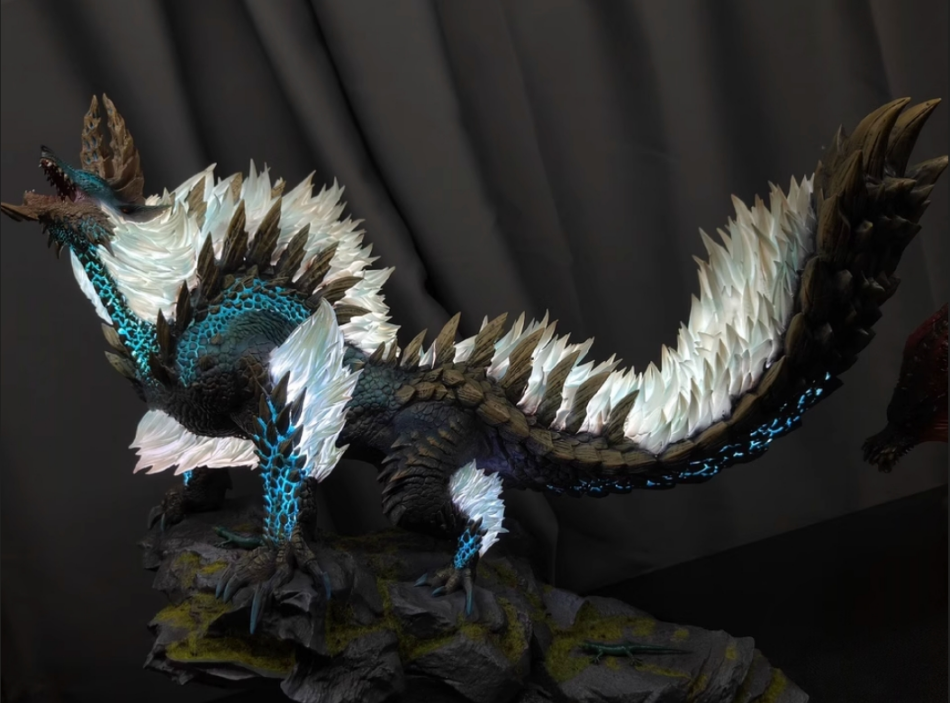 Zinogre Art FAN ART. (Zinogre) By Wolfmalro - Fur Affinity [dot] Net