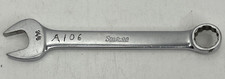 Snap-on OEX180 9/16"  6" 12 Point  Short SAE Chrome Combination Wrench USA