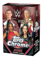 2025 TOPPS CHROME WWE Wrestling VALUE BLASTER BOX BRAND NEW SEALED (28 Cards)
