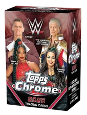 2025 TOPPS CHROME WWE Wrestling VALUE BLASTER BOX BRAND NEW SEALED (28 Cards)