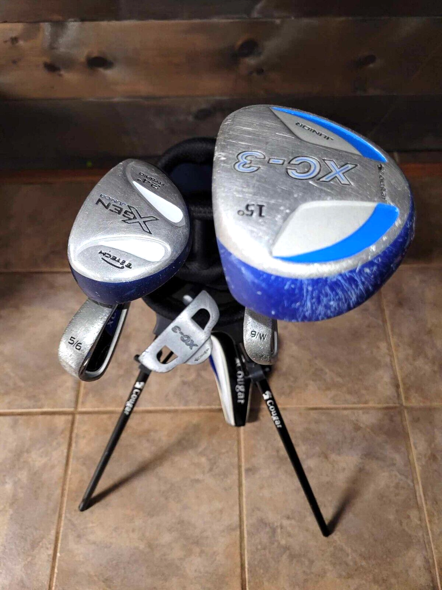 Cougar XC-3 Kids Golf Club Set Standing Bag Juniors aged 8