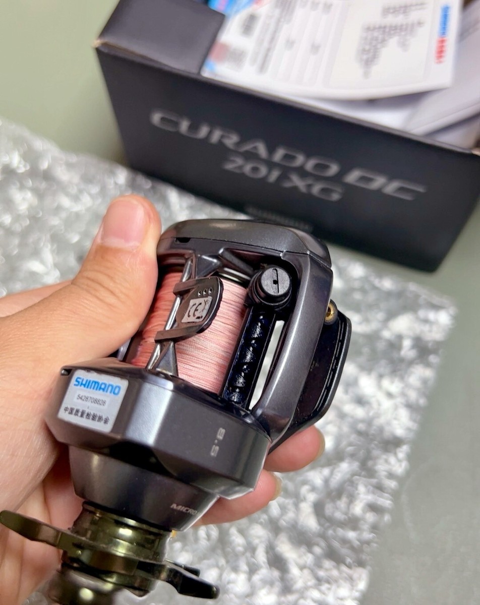 USED Shimano 22 CURADO DC 201XG 8.5 Left Bait Casting Reel
