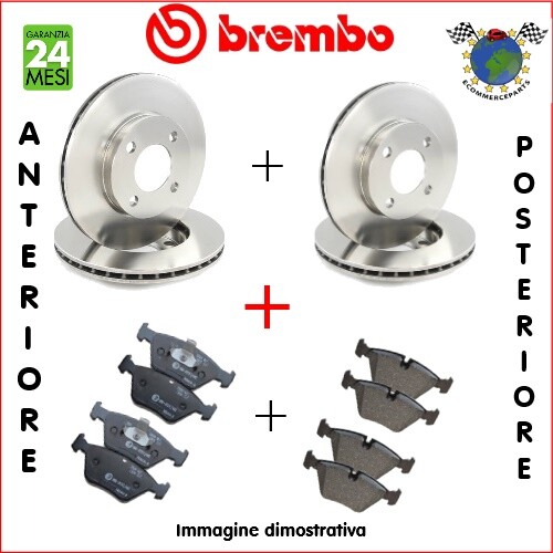 ABS 1241Q Kit Pastiglie Freno A Disco – Compatibile BMW Serie 5 (1995-2004) – ATE