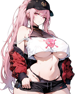 Mori Calliope Hololive Waifu Anime Sticker 6'' Car Decal Weatherproof